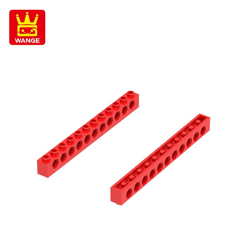 Non-Toxic 23Pcs/Lot No.3895 11 X 12 Holes Holes Long Beam Model Block Moc Color Accessories Compatible With Brick Diy Children Toys