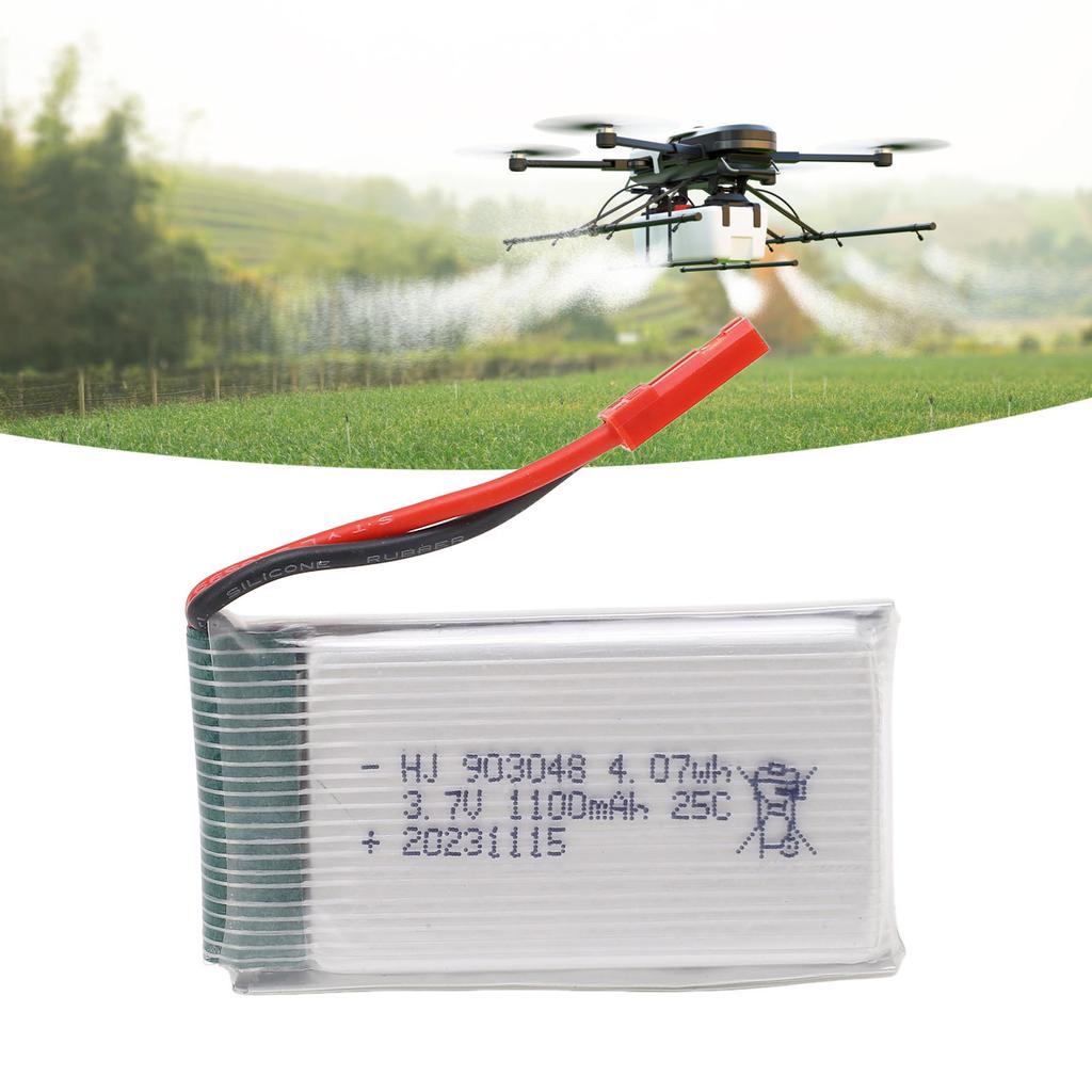 3.7V 1100mAh Lipo аккумулятор подходит для X5SW для H5P RC Quadcopter RC Drone запасные части JST Red Plug