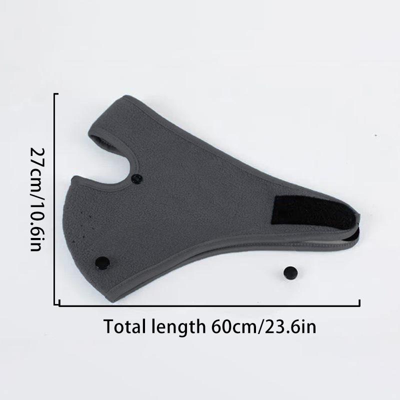 1 шт. ветрозащитная противотуманная маска для езды на велосипеде с очками бархатная флисовая защитная зимняя шапка