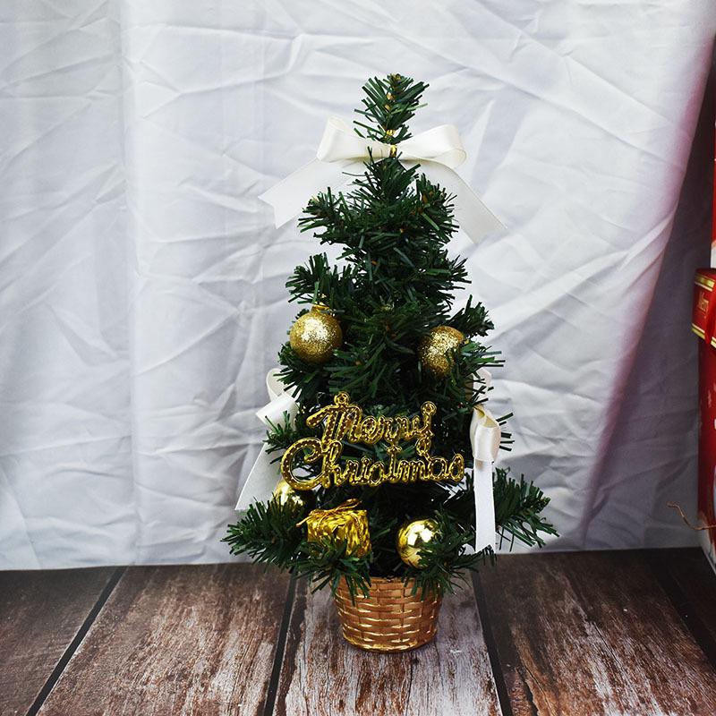 Мини-набор рождественской елки: Настольные украшения 20/30 см для окон и прилавков