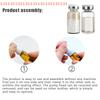 20mm Vial Bayonet Spray Head Press Lotion Lids Freeze Dried Powder Stock Solution Matched Spray Tip Ampoule Serum Lotion Cap