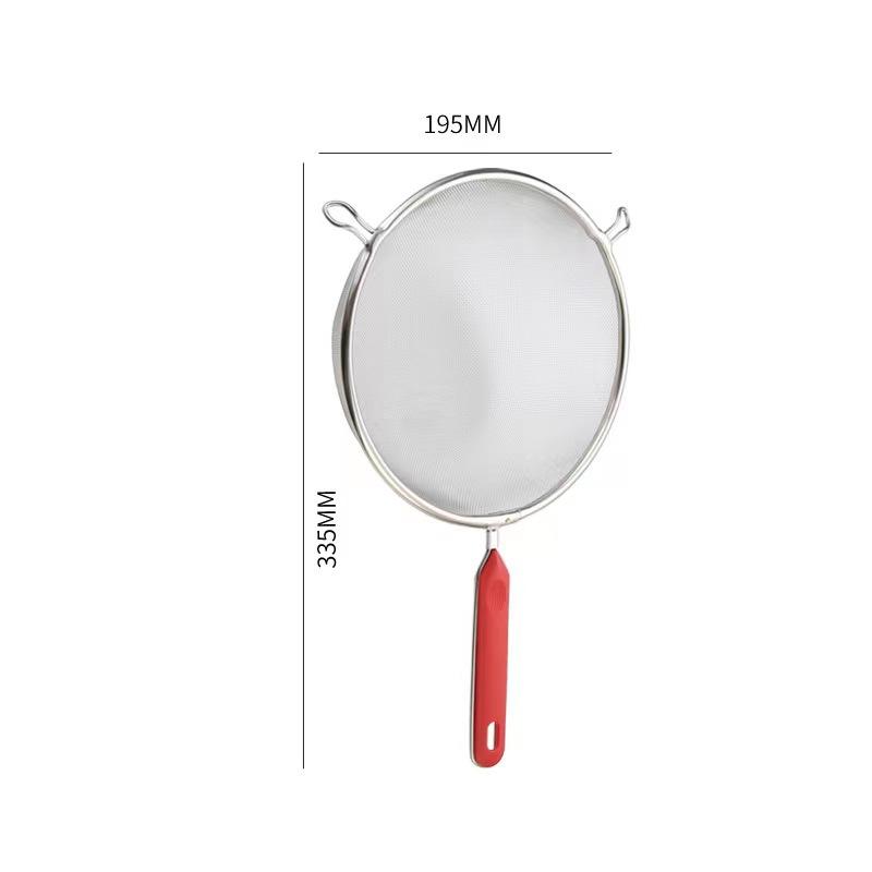 Для кухни Дуршлаг с подвесными ушками Сито из нержавеющей стали для муки Сушилка для лапши Масло для жарки Шумовка Совок Кухонная утварь