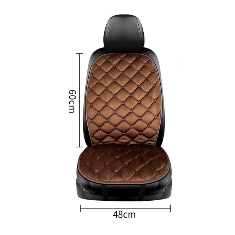 Хлопковая нескользящая подушка для сиденья автомобиля, универсальный защитный коврик для сиденья
