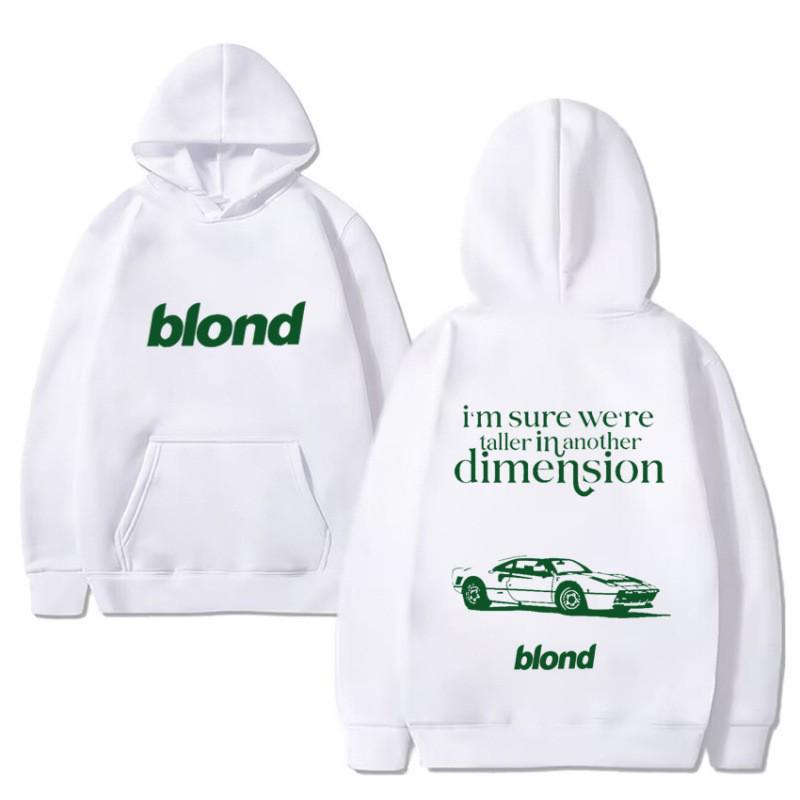 Худи с альбомом Фрэнка Оушена Blonde - Дизайн Белого Феррари