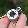 1 Piece Micro 2-Phase 4-Wire Stepping Motor Mini 20Mm Round Stepper Motor 15 Degree 15 Teeth Copper Gear Diy Printer