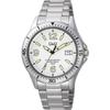 A24A-004PK (Q&Q Watch Analog 10-years Battery Water-resistant Day Metal Band) Watch