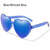 Очки для вечеринок UV400 Защита Clout Goggle Солнцезащитные очки в форме сердца Солнцезащитные очки в форме сердца для женщин