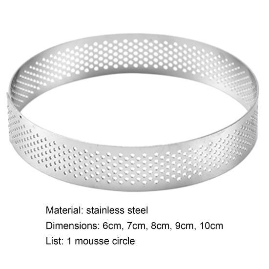 Форма для пирога, коррозионная стойкость, полый дизайн, многоразовое кольцо для выпечки французского мусса, торта для десерта