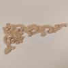 4pcs Wooden Carved Corner Onlay Applique Furniture Mouldings Decal Home Decor Art DIY Ornament Room Decoration