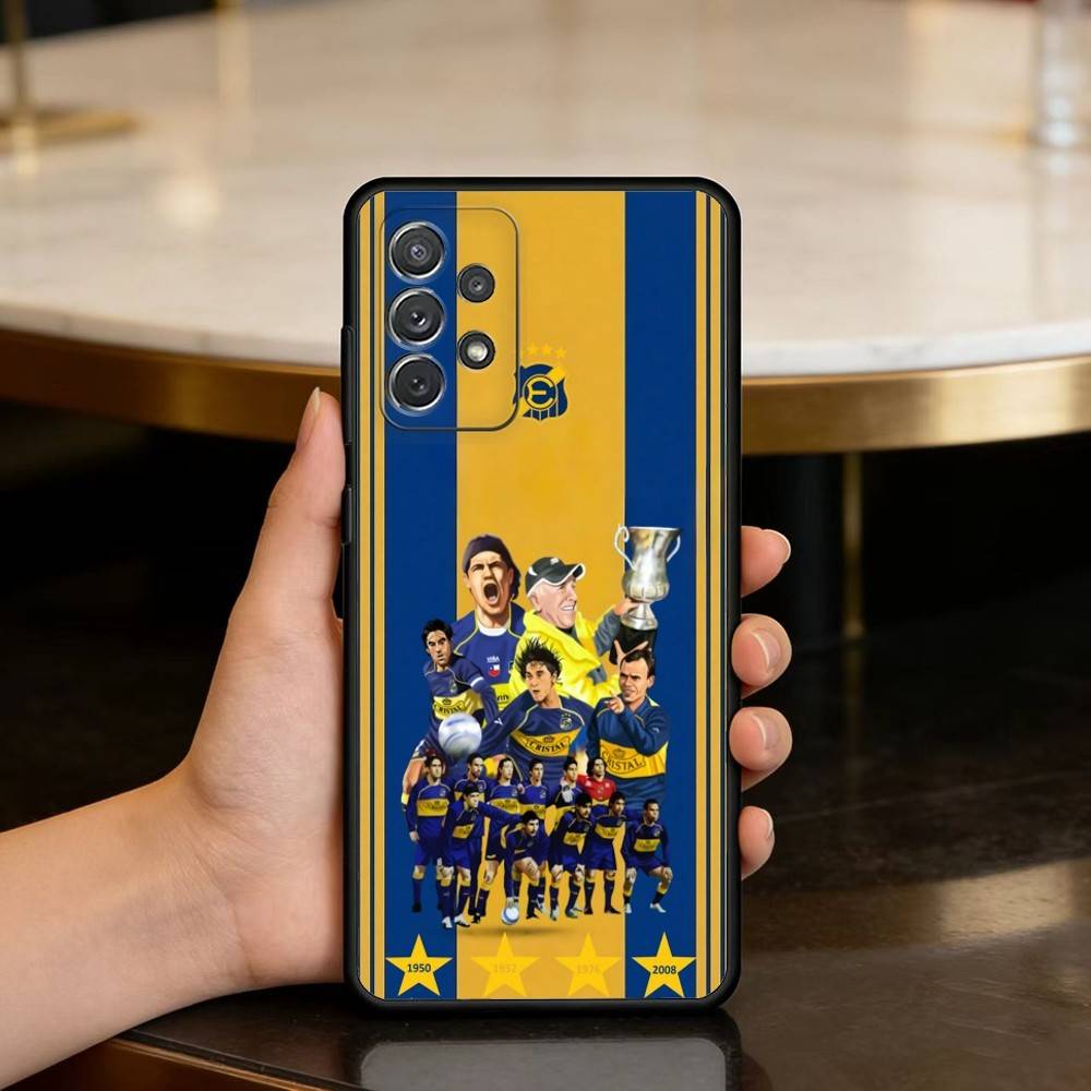 E-Everton de V-Vina del Mar Мягкий Силиконовый Черный Чехол для Телефона Для Samsung Galaxy A73,A72,A71,A70,A53,A52,A51