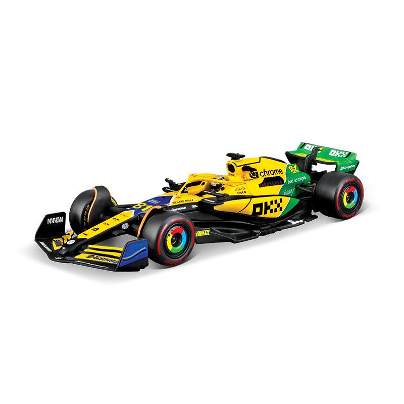 Ббураго 1:43 McLaren MCL38 2024 Гонка Формулы-1 Монако Модель сплавной машины