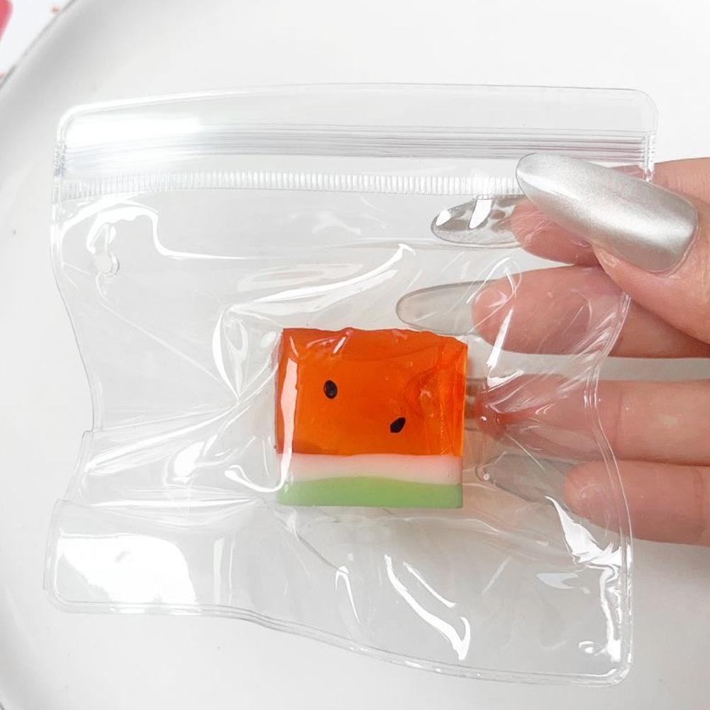 6 Pcs. Squish Toys Antistress/ Watermelon Ice Cubes