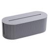 Ideamall Cable Box, Outlet Storage, Wiring Concealment, Cord Management, Stylish (Gray)