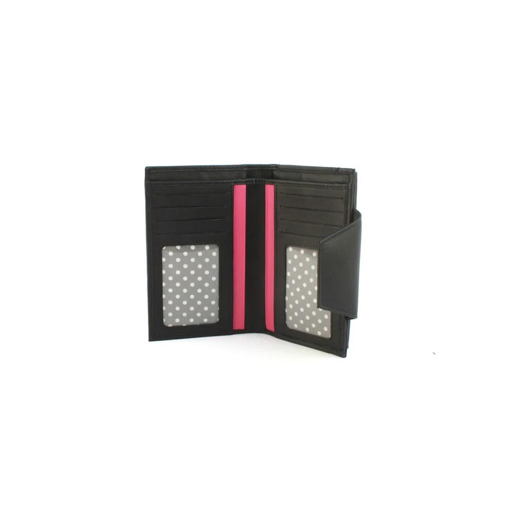 Eastern Counties Leather Kamila Leather Contrast Piping Purse