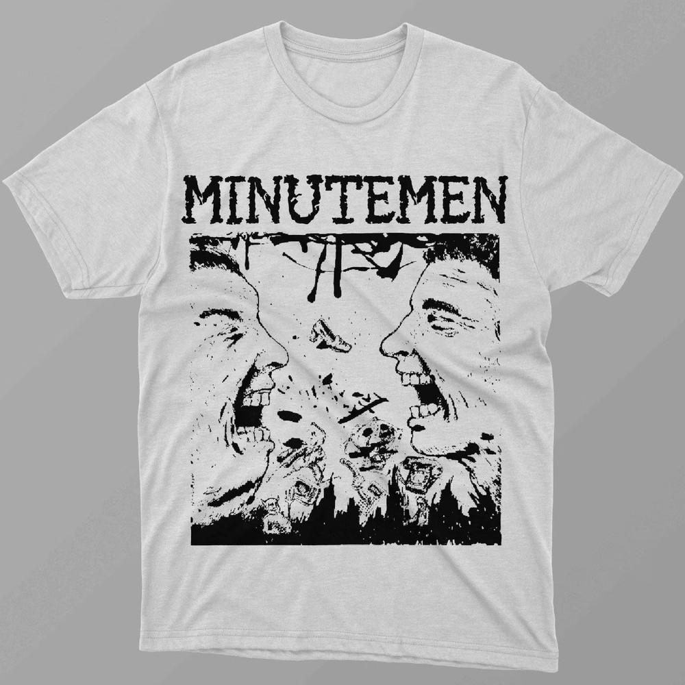 New Minutemen Band Music Tour Heavy Cotton White All Unisex Shirt Unisex T-Shirt