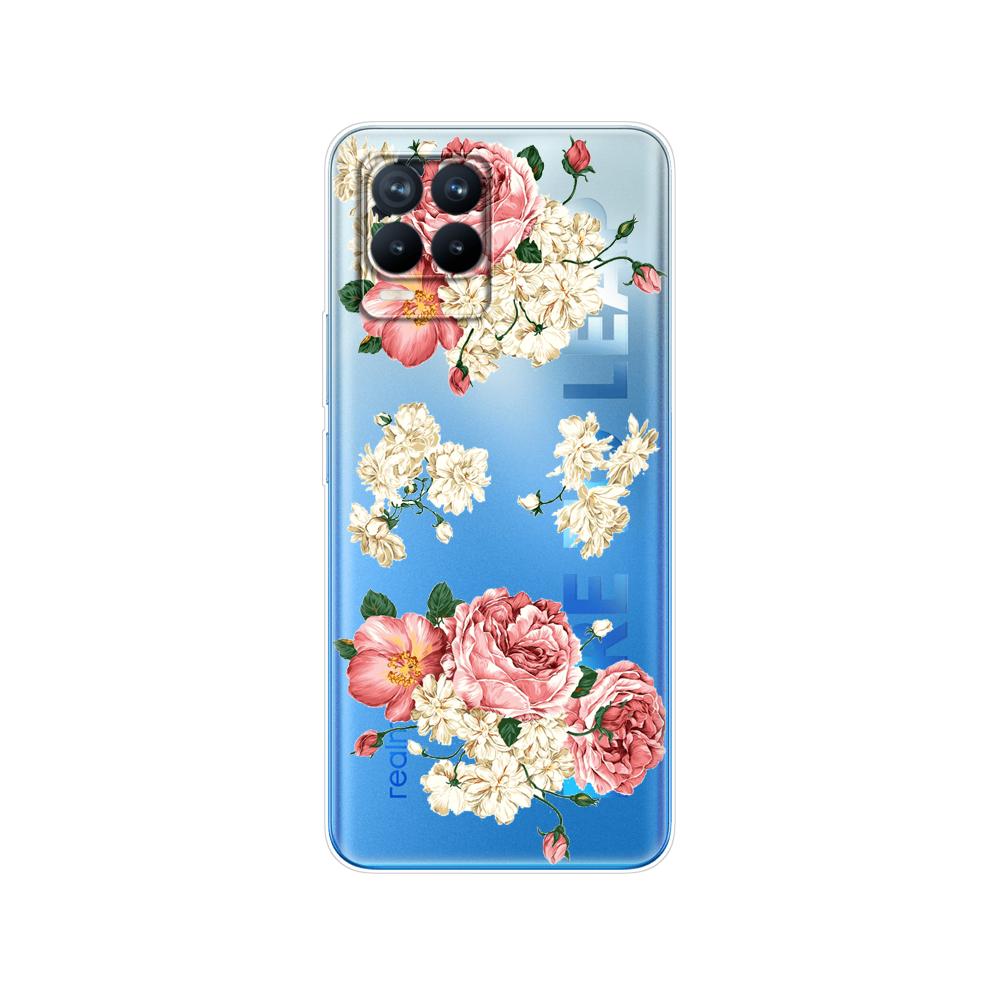 Чехол для Realme 8, 6,4 дюйма, мягкий силиконовый чехол из ТПУ для Realme 8 Pro OPPO Realme8 4G RMX3085, чехол для телефона, чехол, чехол-бампер, сумка