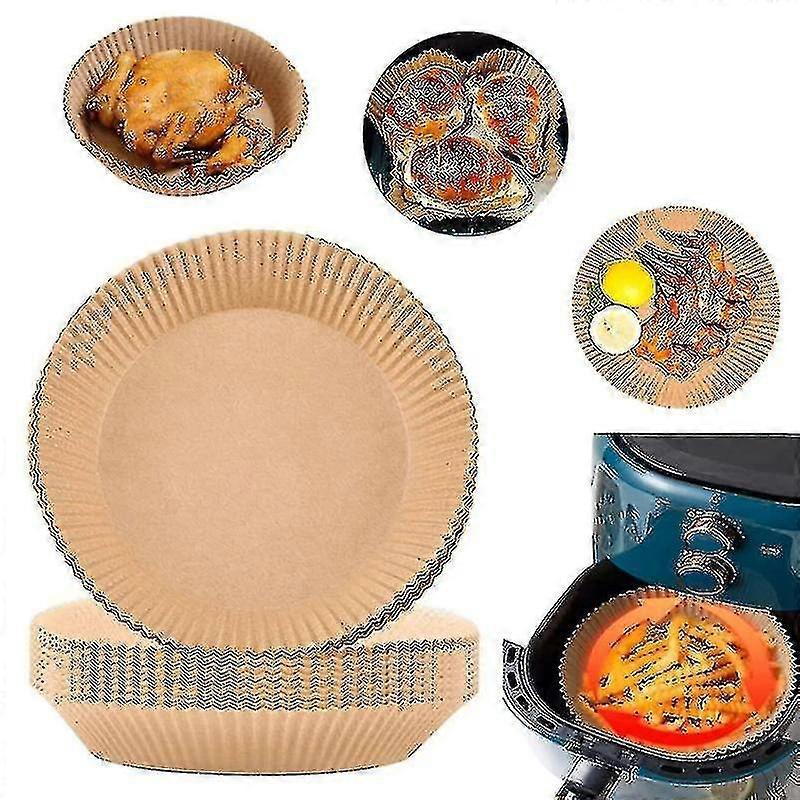 Air Fryer Paper 50/100pcs Accessories Nonstick Disposable Baking Paper Kitchen Tool - Ri