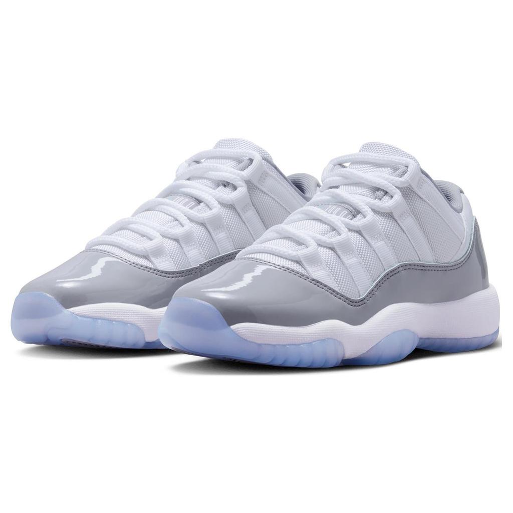 Jordan 11 Ретро Низкие Цементно-Серые GS 528896-140