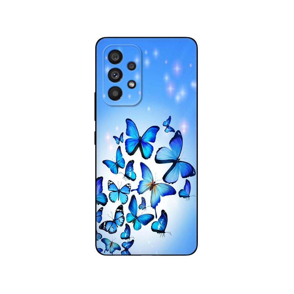 Для Samsung Galaxy A53 5G чехол 6.5 дюймов задняя крышка для Samsung A73 5G телефон чехлы Galaxy A33 бампер силиконовый черный tpu чехол