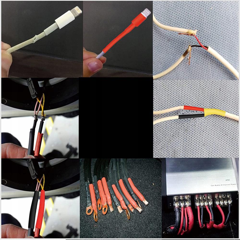 Rosfix Mini Hot-air gun 300W + Rosfix Heat shrink tubing set 328 pcs.