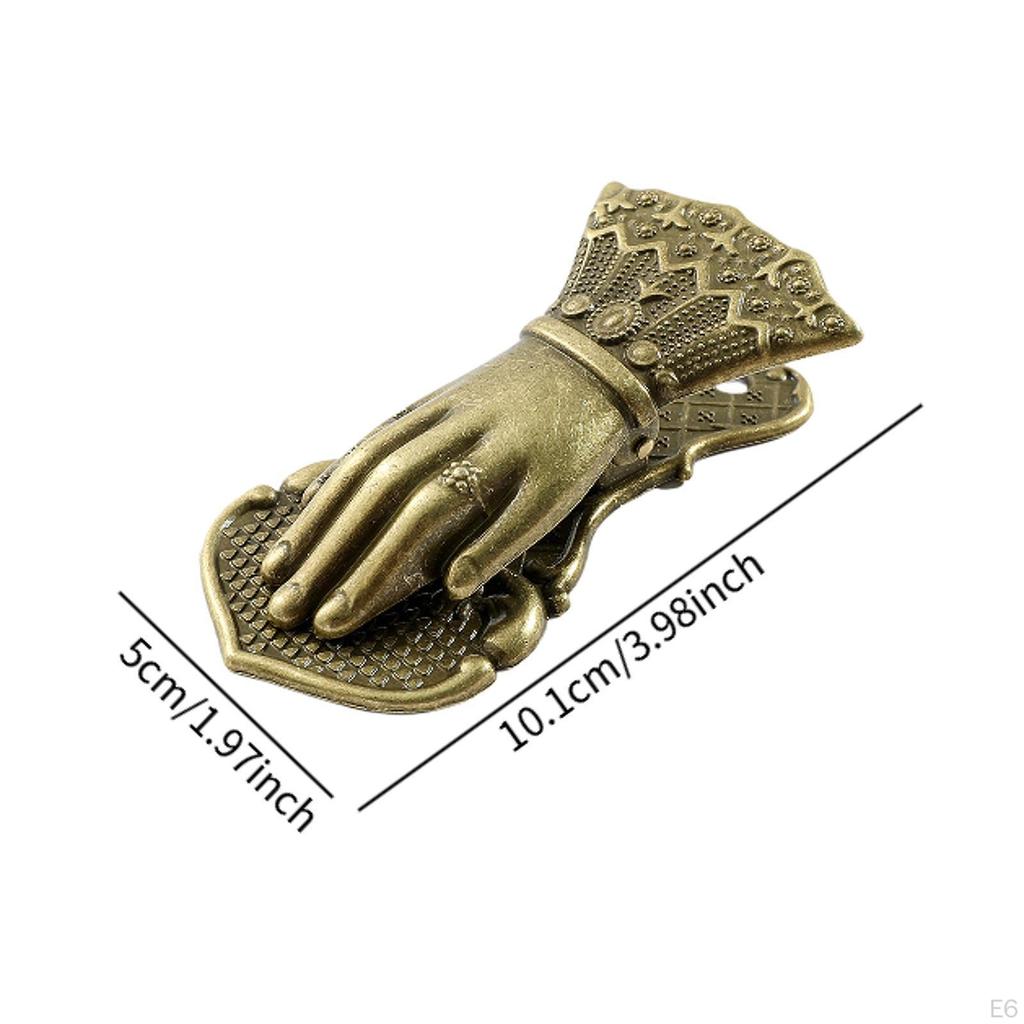Винтажный зажим для бумаги в форме руки, аксессуары для блокнотов, металлический зажим для страниц