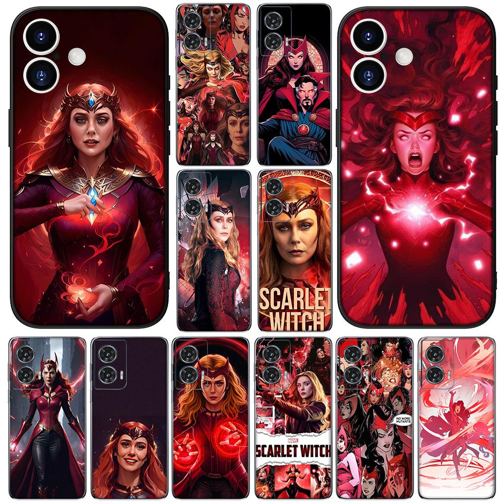 Scarlet Witch Marvel Poster Phone Cover for Motorola Moto Edge 70 60 Fusion NEO Pro G Stylus G56 G96 G52 G04 G05 G85 G84 Case