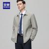 ROMON Men's Business Casual Lapel Jacket