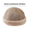 Versatile Winter Landlord Hats Thick Melon Hat Cozy Felt Hat  Unisex
