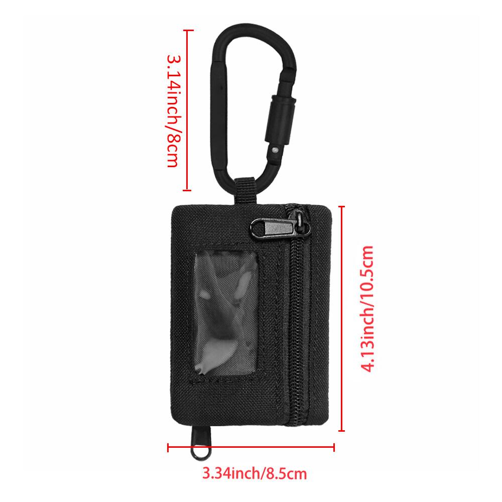 Многофункциональный мини-держатель для удостоверения личности, мужской и женский банковский ключ, кредитная карта, автобус, метро, спортивный чехол на молнии со шнурком