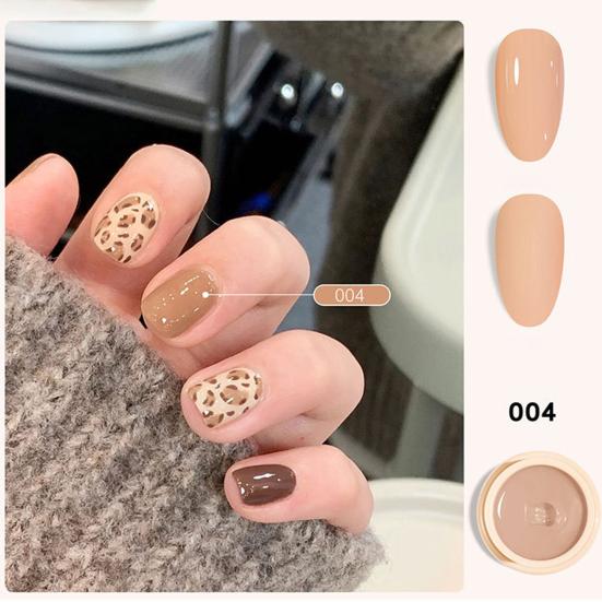 Лак для ногтей 5 мл, пигментированный, отличная насыщенность, твердый кремовый гель для дизайна ногтей, лак для рисования