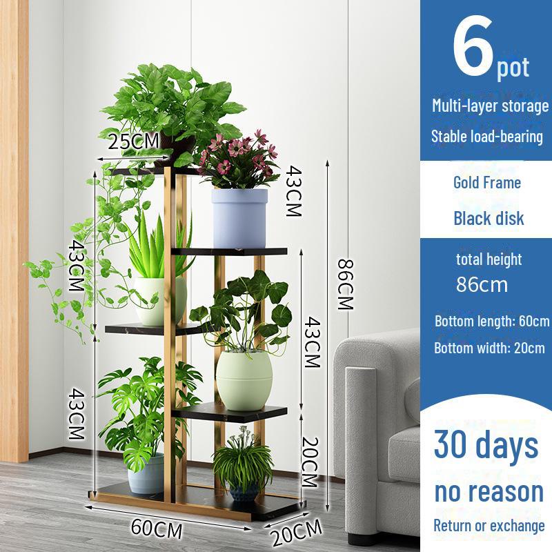 Многоуровневая подставка для комнатных растений Nordic для гостиной или балкона