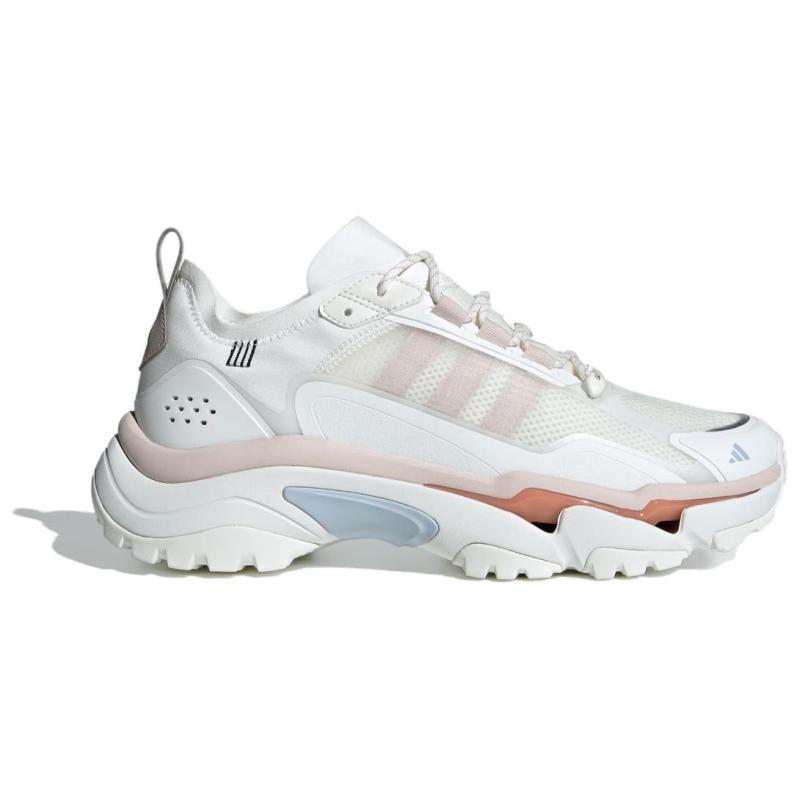adidas Citywowlk MT Амортизация, Износостойкие Низкие Повседневные Кроссовки для Городских Поездок и Бега Унисекс Бело-розовые Кроссовки IH8121