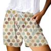 Женские повседневные летние эластичные пляжные шорты с принтом повседневные шорты