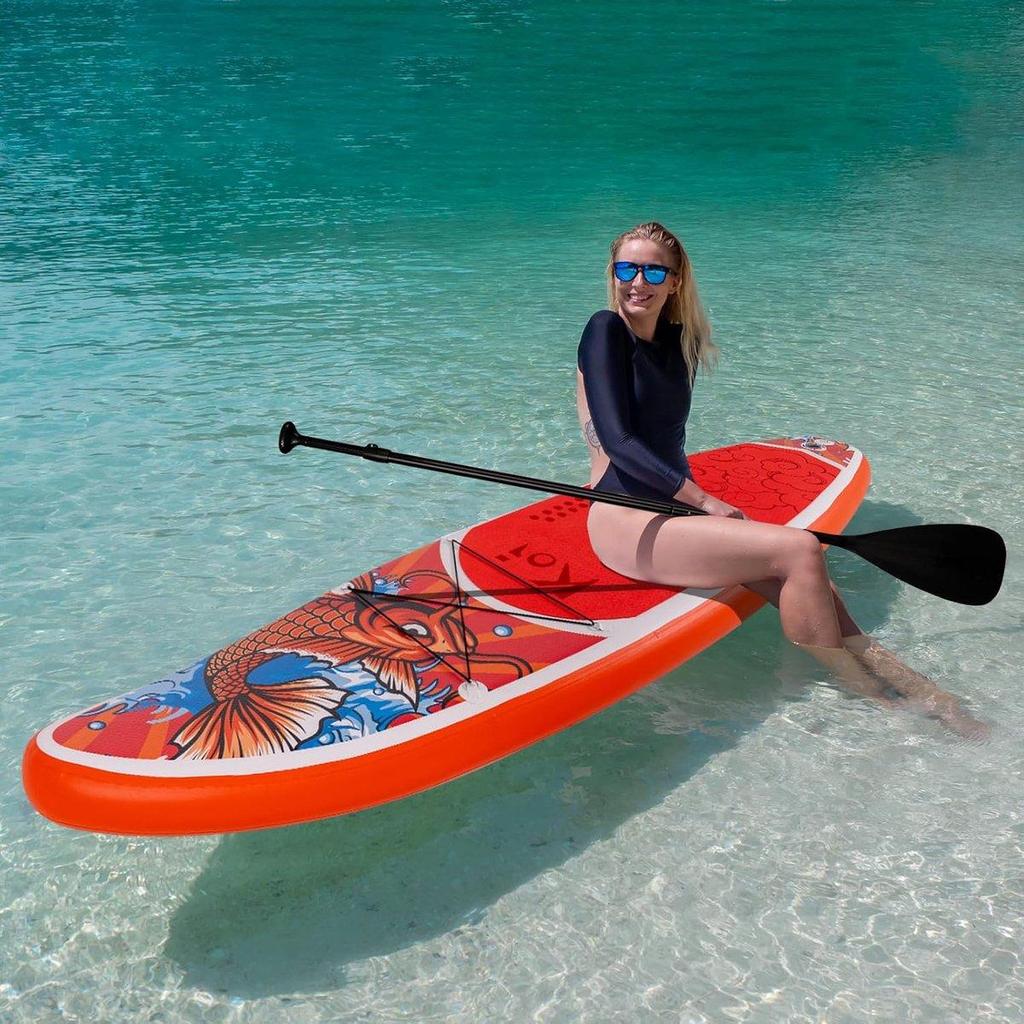 FunWater SUP 320/350cm – 2-Person/Family, Double-Layer PVC, Accessories, Beginner-Friendly – SUPFR01D
