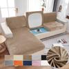 Sofa Cushion Covers Stretch Velvet Sofa Seat Cover Universal Non-Slip Elastic Couch Slipcovers Replacement Furniture Protector