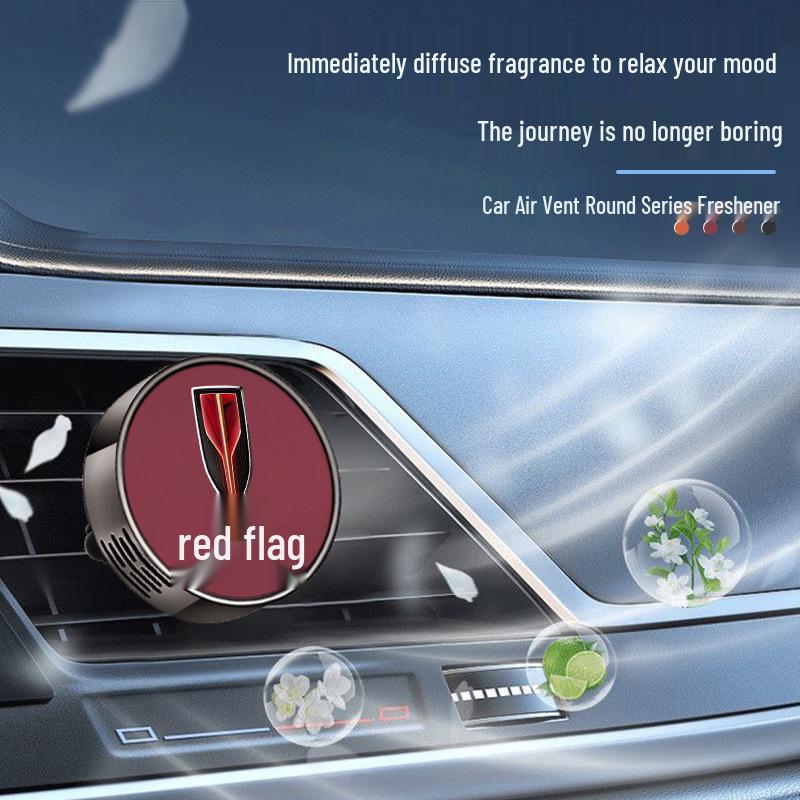 Автомобильный освежитель воздуха Hongqi HQ9, EH7, H5, H9, HS5 – Ароматизатор в дефлектор и украшение салона
