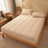 Soybean Fiber Cotton Fitted Sheet Soft Solid Color Mattress Cover Hotel Cotton Flat Cover Single For Home Hotel