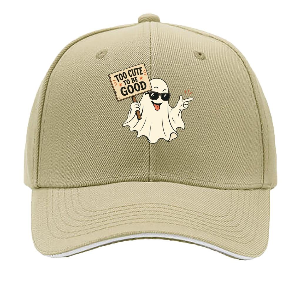 Troublemaker Ghost Western Humor Gra Sandwich Baseball Cap Sun Cap Outdoor Workouts Hat