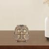 Винтажная фигурка совы, мини-курильница в виде совы с крышкой, коллекционное украшение в виде совы для дома, гостиной, офиса, стола, книжной полки, декор