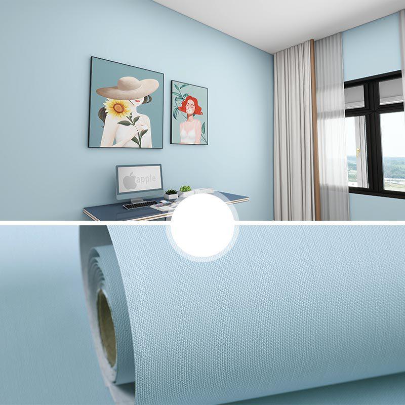 ПВХ водонепроницаемые самоклеящиеся обои Macaron для спальни, гостиной, ремонта, настенная наклейка