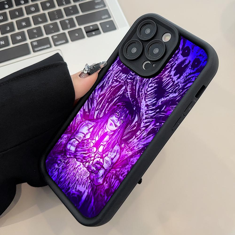 Чехол для телефона JJK Махито для iPhone 17 16 15 14 13 12 11 Air Pro Max Plus Черный Мягкий ТПУ Ударопрочный Чехол
