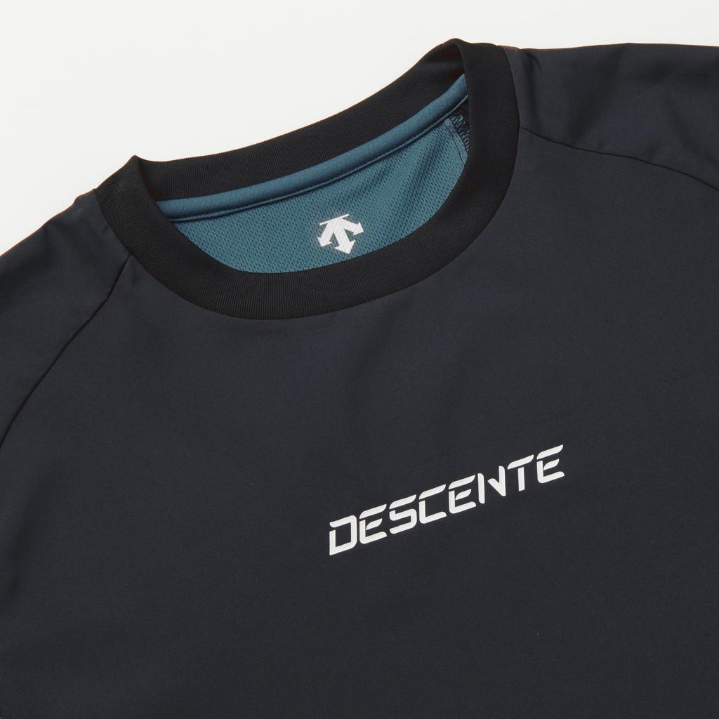 [Descente] Тренировочная куртка для волейбола с коротким рукавом DV5SWB02U_BK00_S