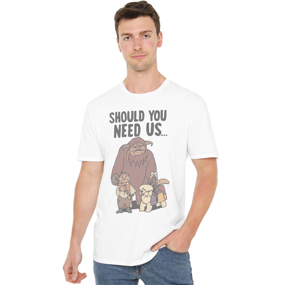 Labyrinth Unisex Adult Should You Need Us T-Shirt
