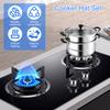 4Pcs Cooker Hat Set Oven Gas Hob Burner Crown Flame Cap For Kitchen For SABAF Stove Handles Lid Kit For Gas Stove Burners
