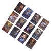 Wonderland Hologram Paper Tarot Cards Divination Playing Cards Interaction Board Game Card