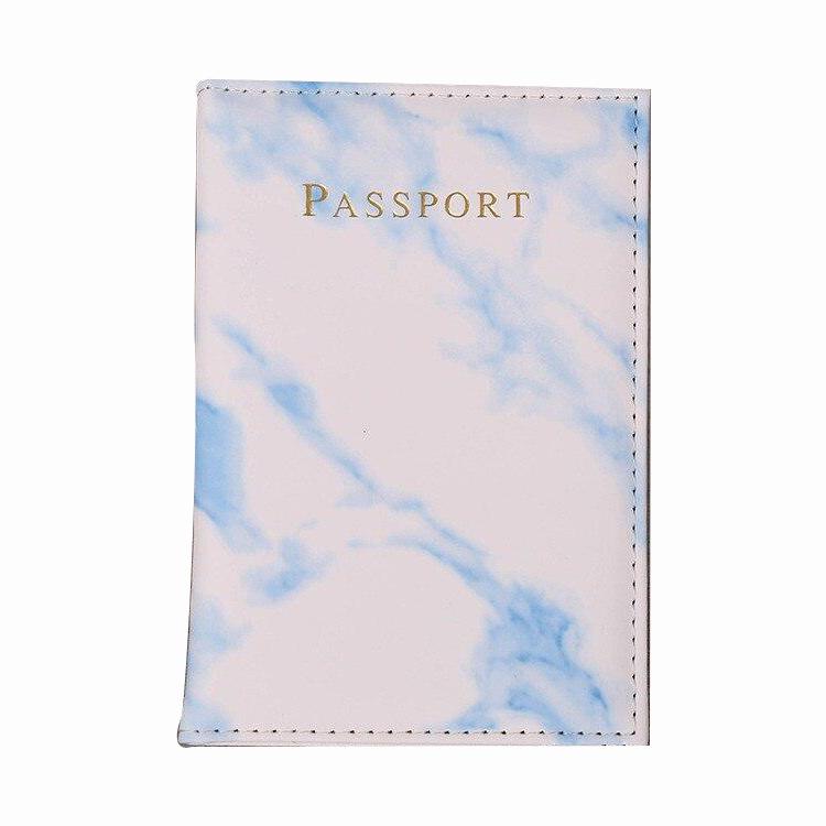 Обложка для паспорта для женщин и мужчин из искусственной кожи, Обложка для паспорта, сумки в мраморном стиле, кошелек, модный кошелек для удостоверения личности, кредитной карты
