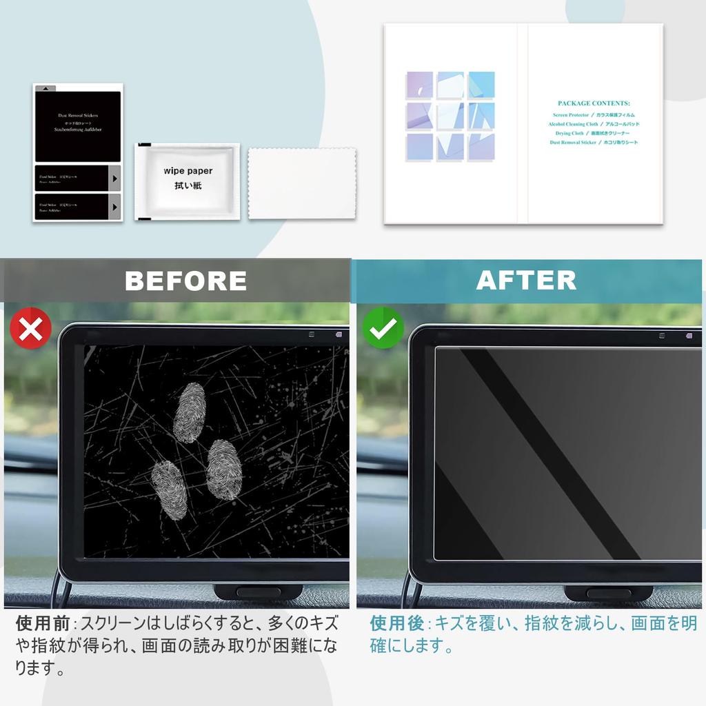 [CDEFG] 2022 New Panasonic CN-G1500VD Car Navigation Protective Film Panasonic Gorilla 7-inch Display Audio