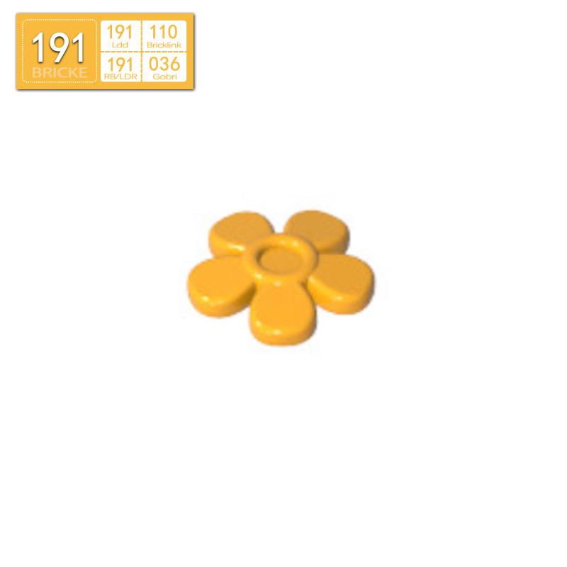 BRICKE 96483 Building Block Petals: Compatible with Lego, MOC Accessories