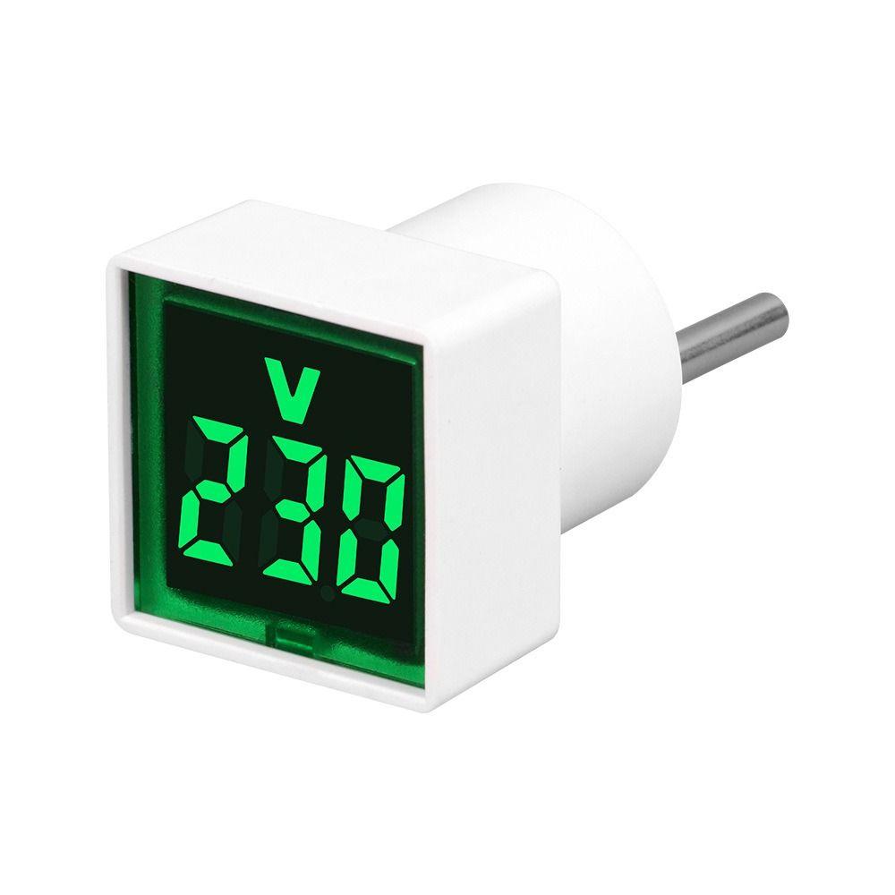 Digital Square Voltmeter 220V/230V Voltmeter Portable Voltage Measurement Monitor