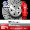 Для VOLKSWAGEN VW 6 шт. Автомобильные наклейки на суппорты, стайлинг кузова для Volkswagen Touareg Jetta Scirocco Beetle Tiguan Golf Passat